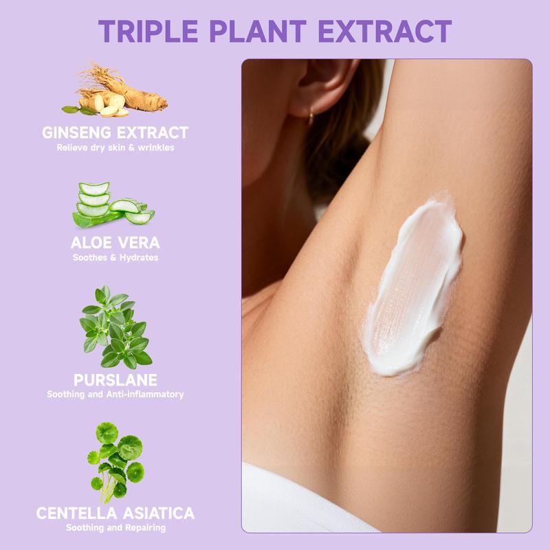 NEWYUO Gentle Hair Removal Spray | Aloe, Ginseng & Hyaluronic Acid | For Men & Women