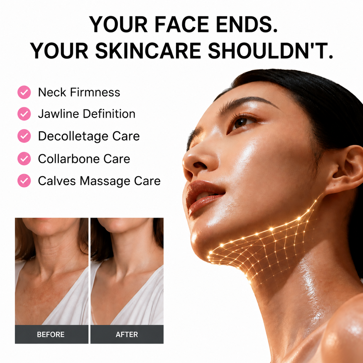 Newyuo Collagen Gua Sha Neck Firming Cream