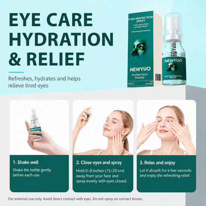 NEWYUO Lutein Eye Comfort Spray with Calendula & Vitamin E