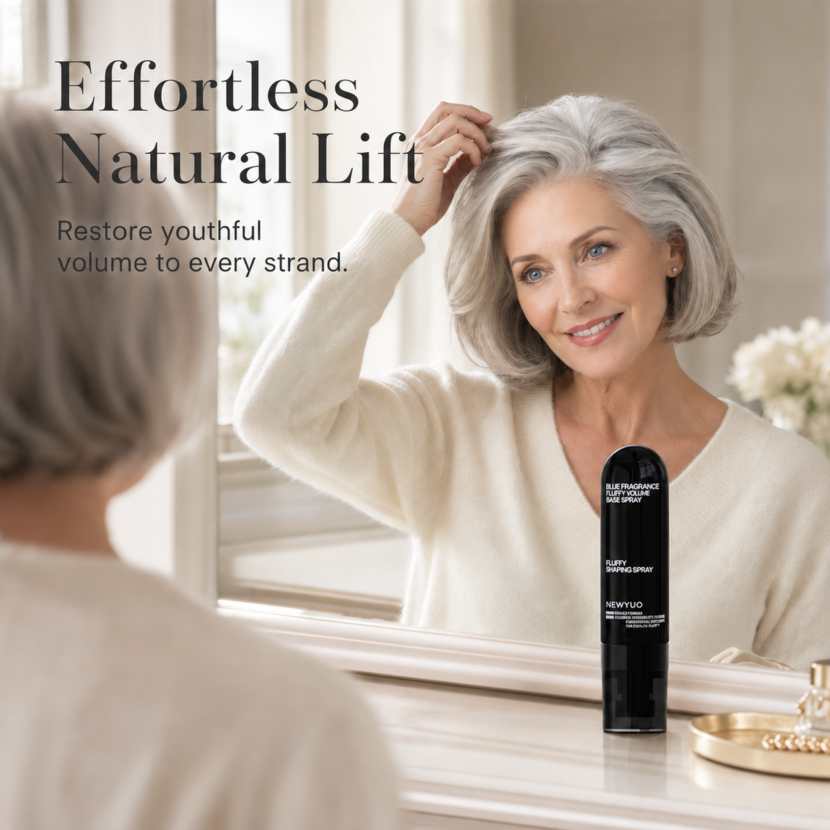 Newyuo Volumizing Spray | Instant, Bouncy Volume & Long-Lasting Hold